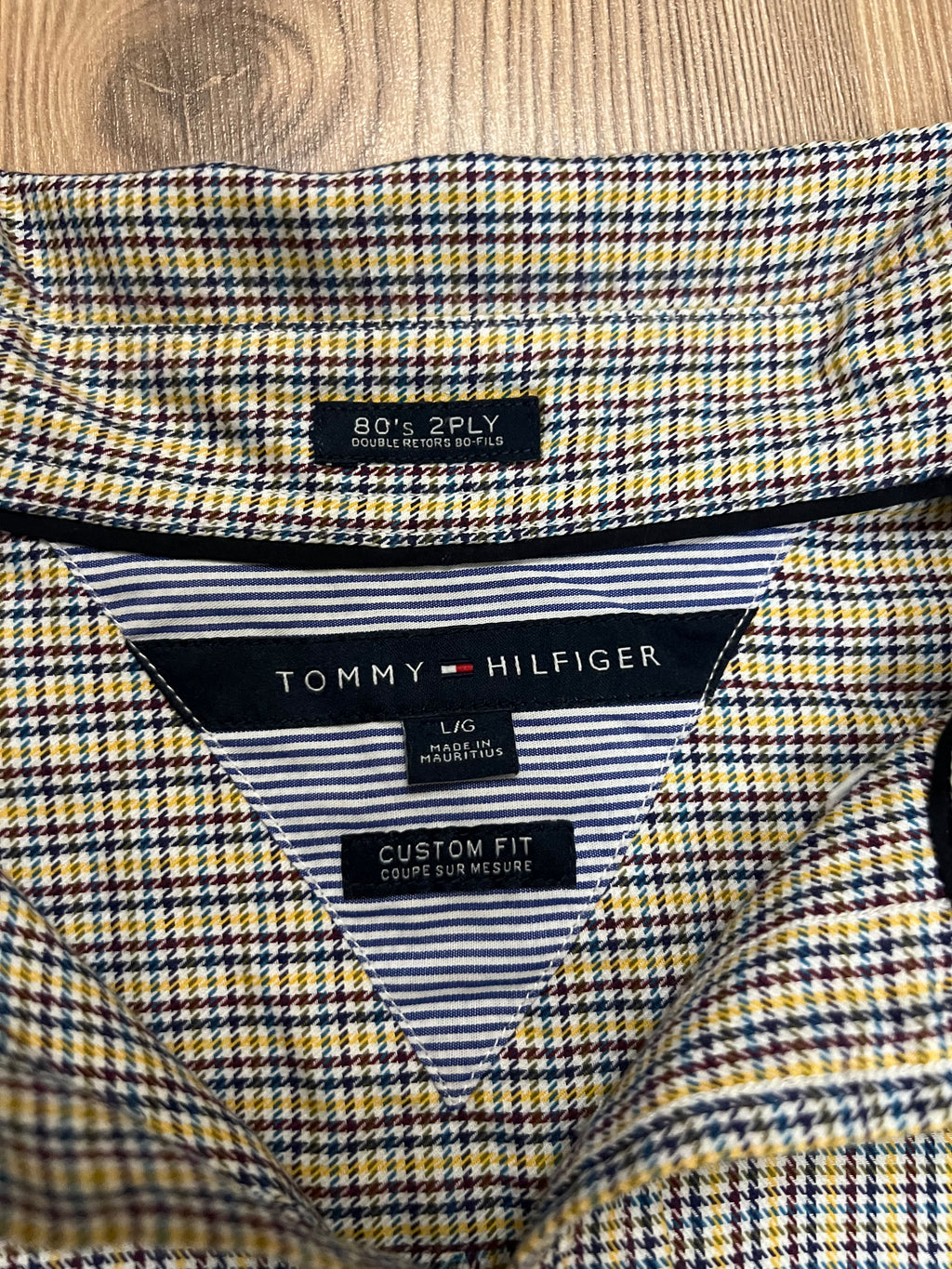 Tommy Hilfiger цветна карирана риза