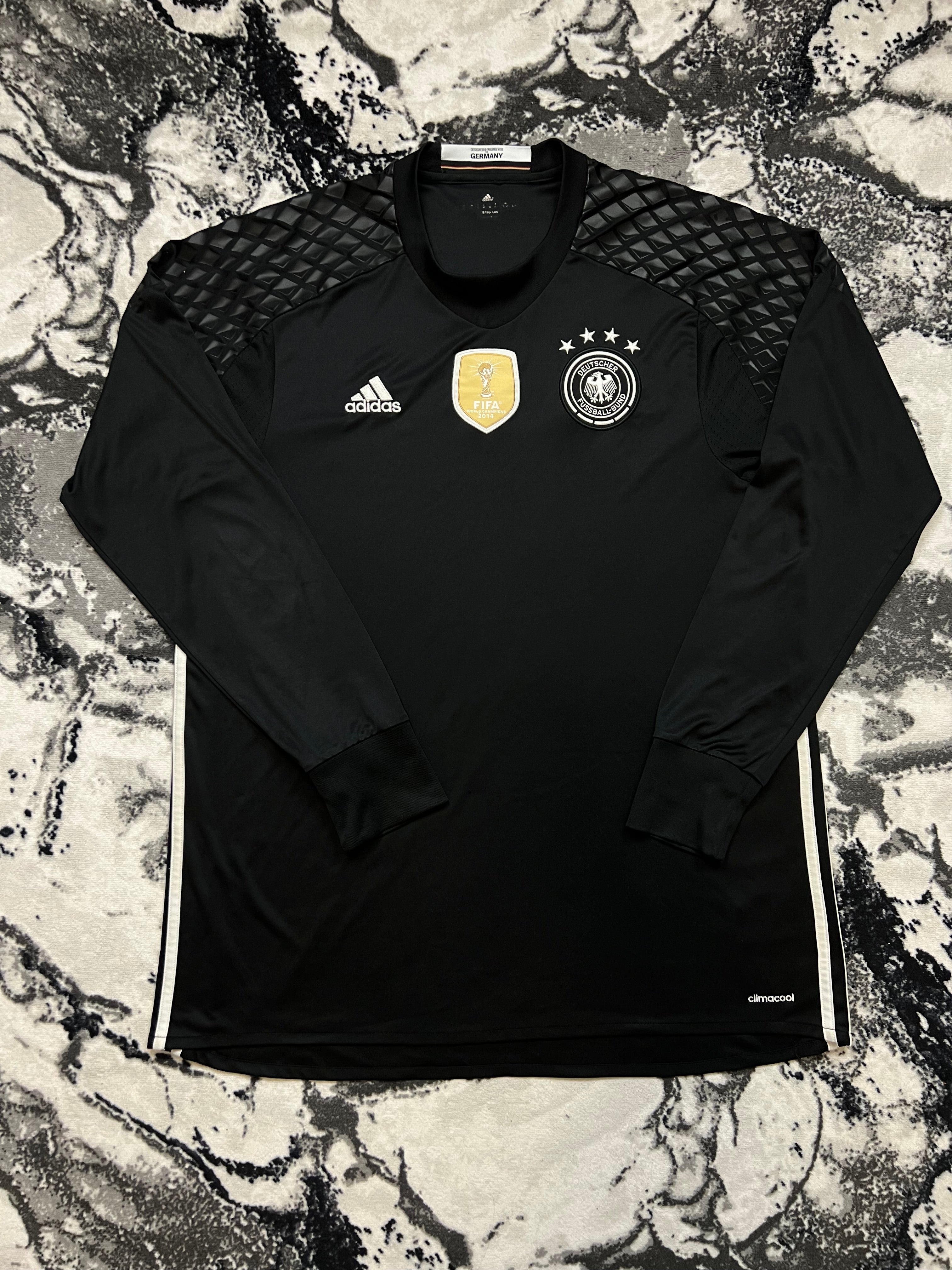 Adidas черна футболна блуза Germany 2016