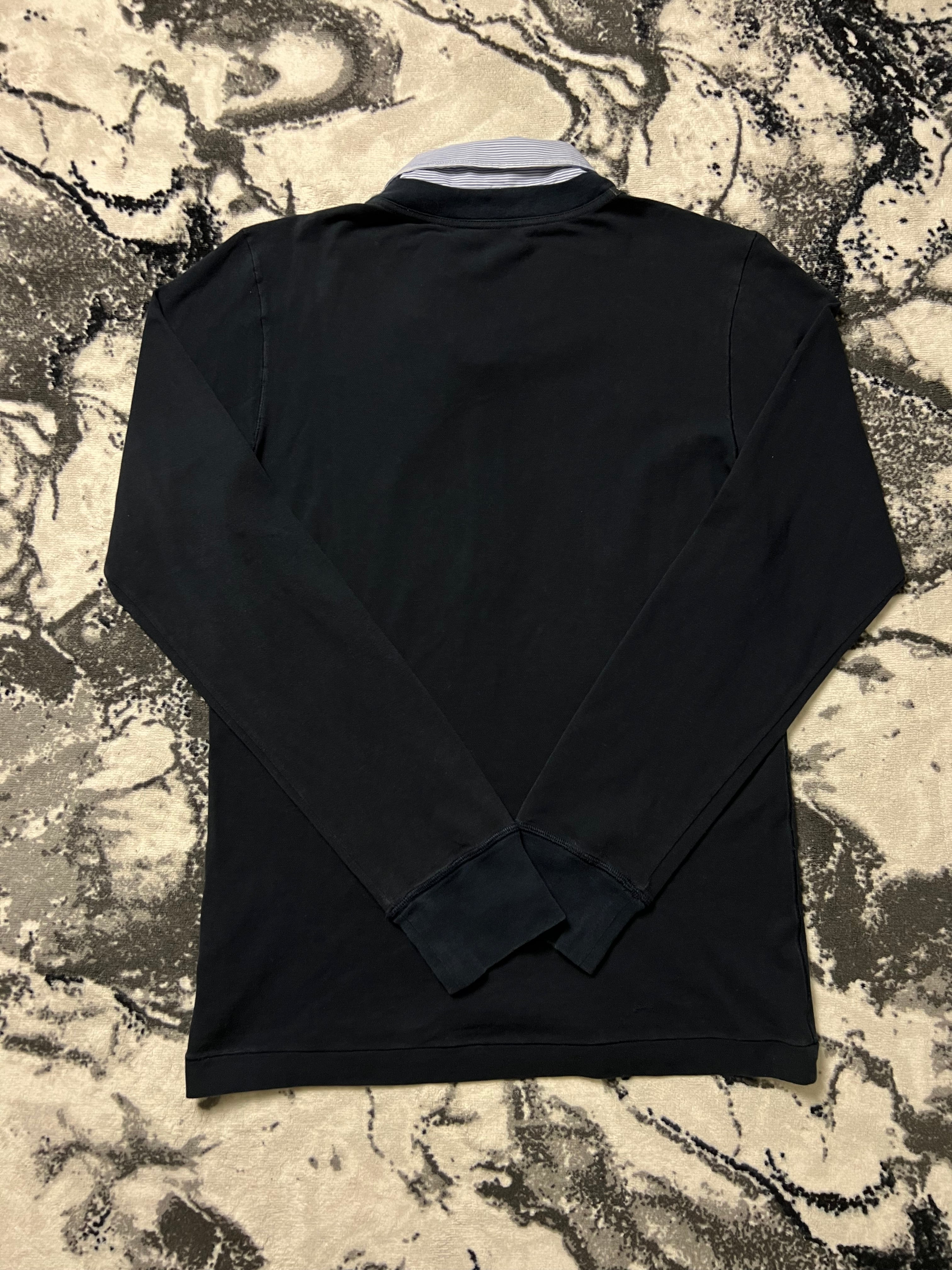 Dolce&Gabanna тъмносиня блуза с яка