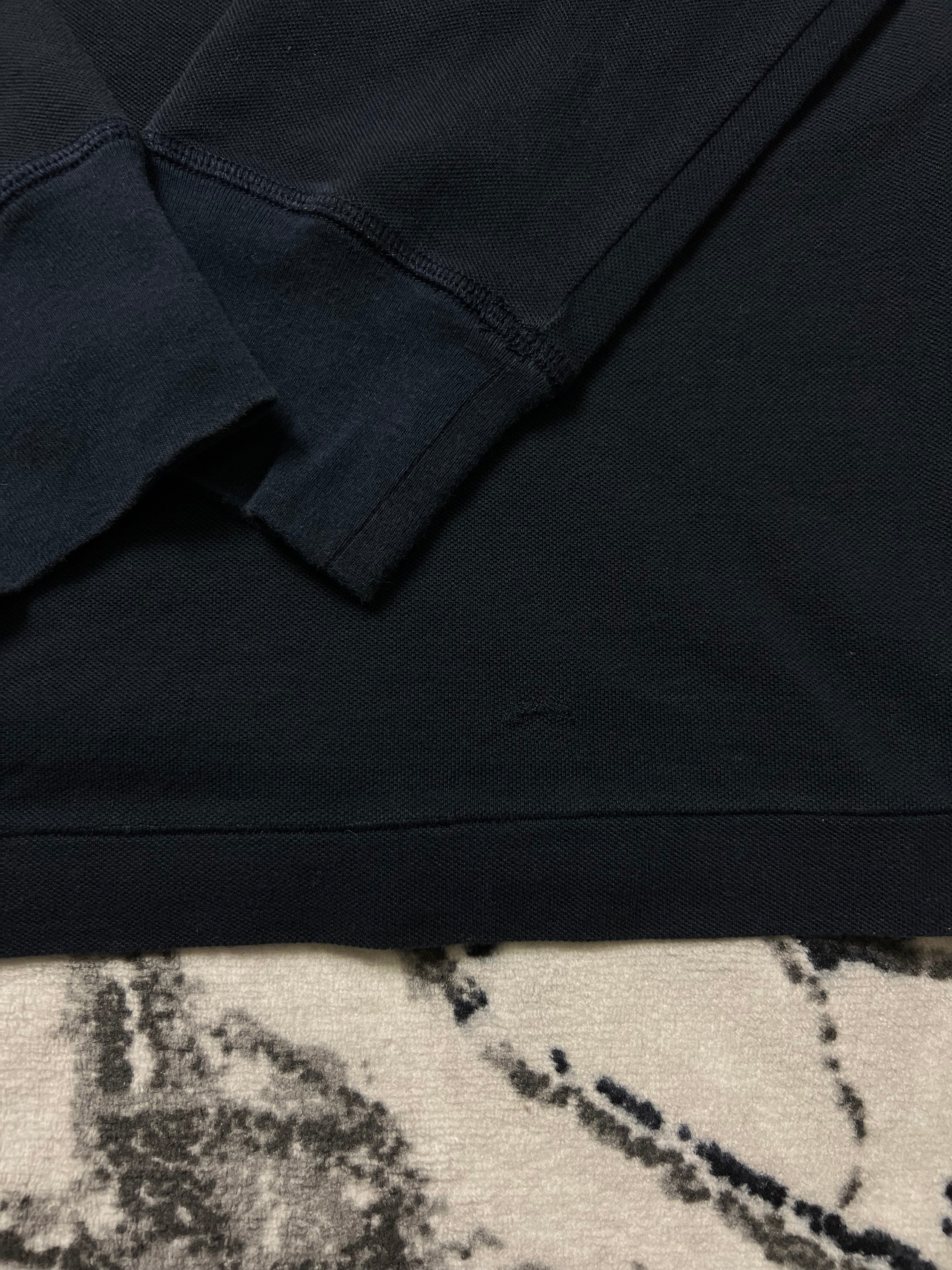 Dolce&Gabanna тъмносиня блуза с яка