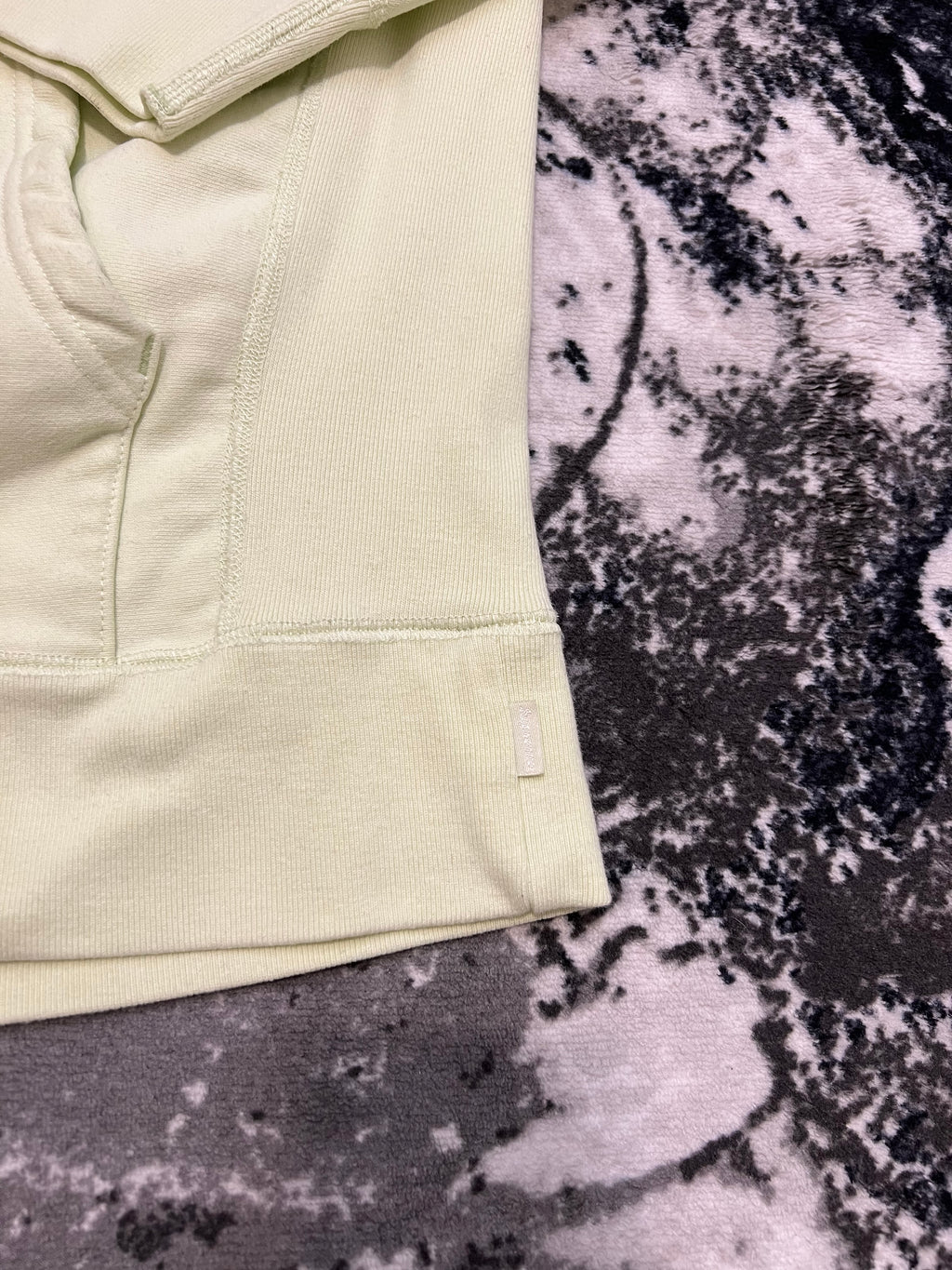 Supreme pale lime hoodie fw17