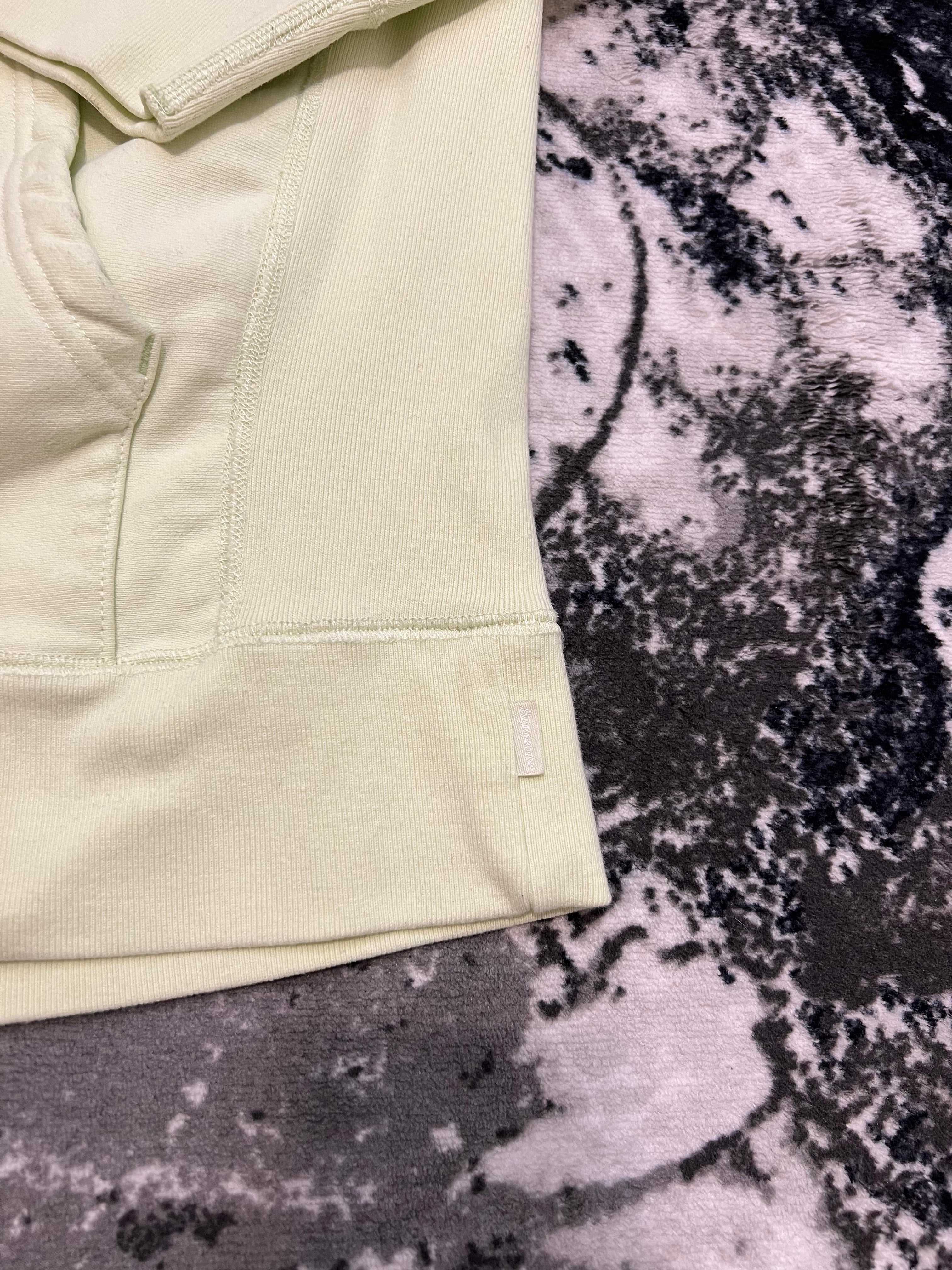 Supreme pale lime hoodie fw17