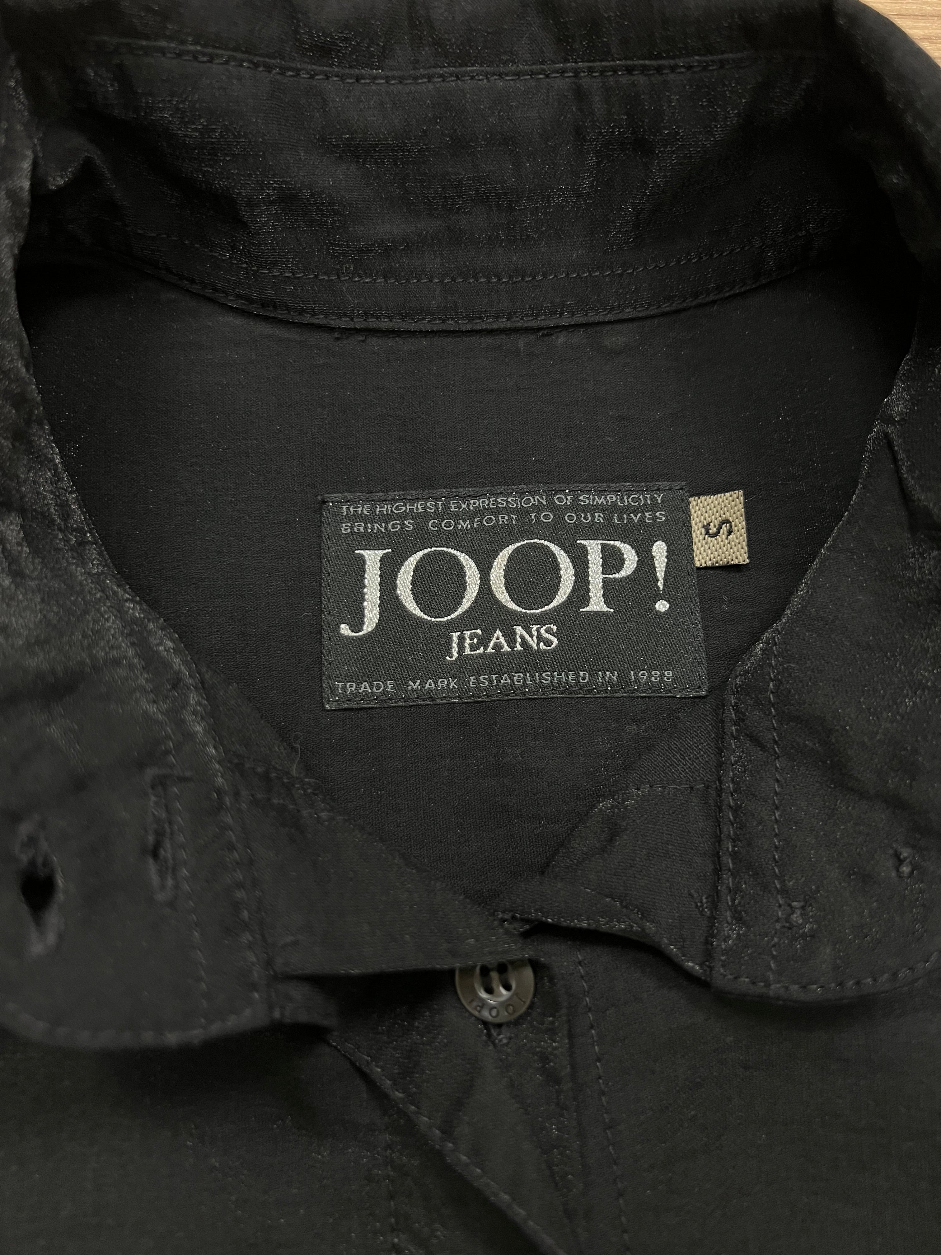 JOOP блестяща черна риза
