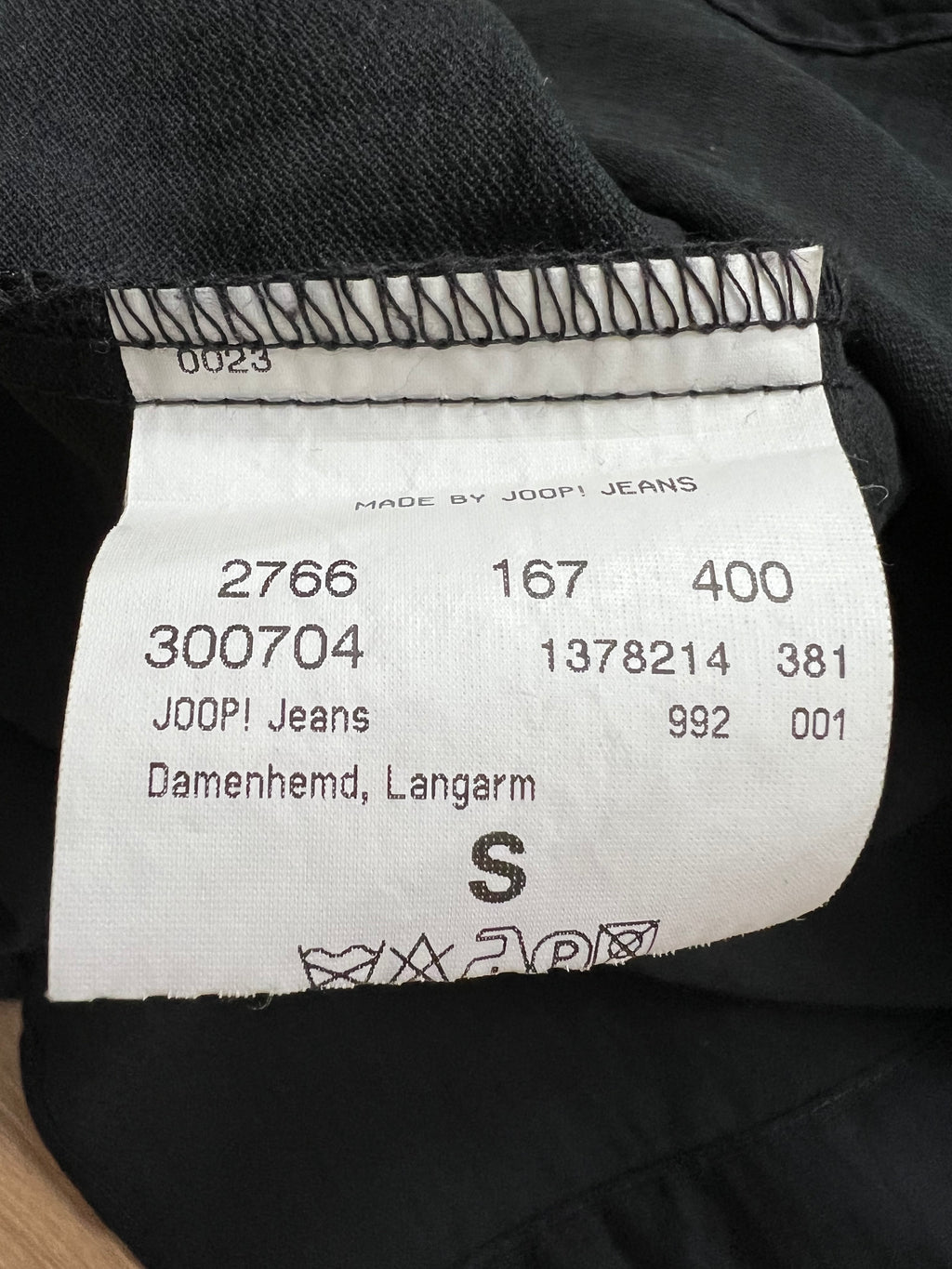 JOOP блестяща черна риза