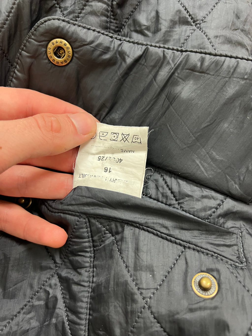 Barbour черно яке дамско