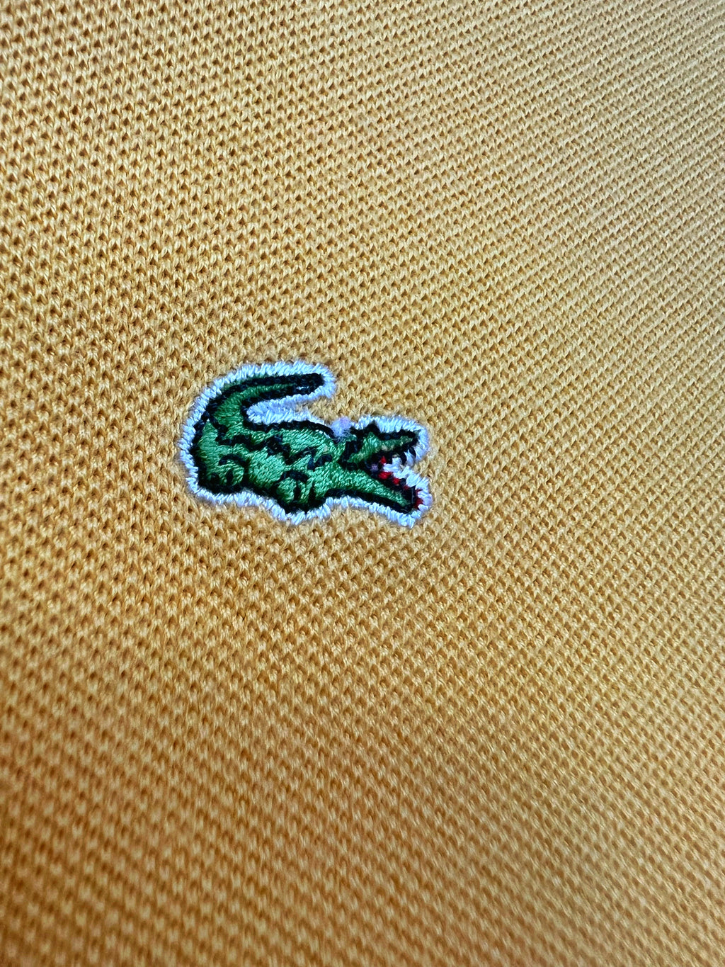 LaCoste жълта дамска блуза с яка