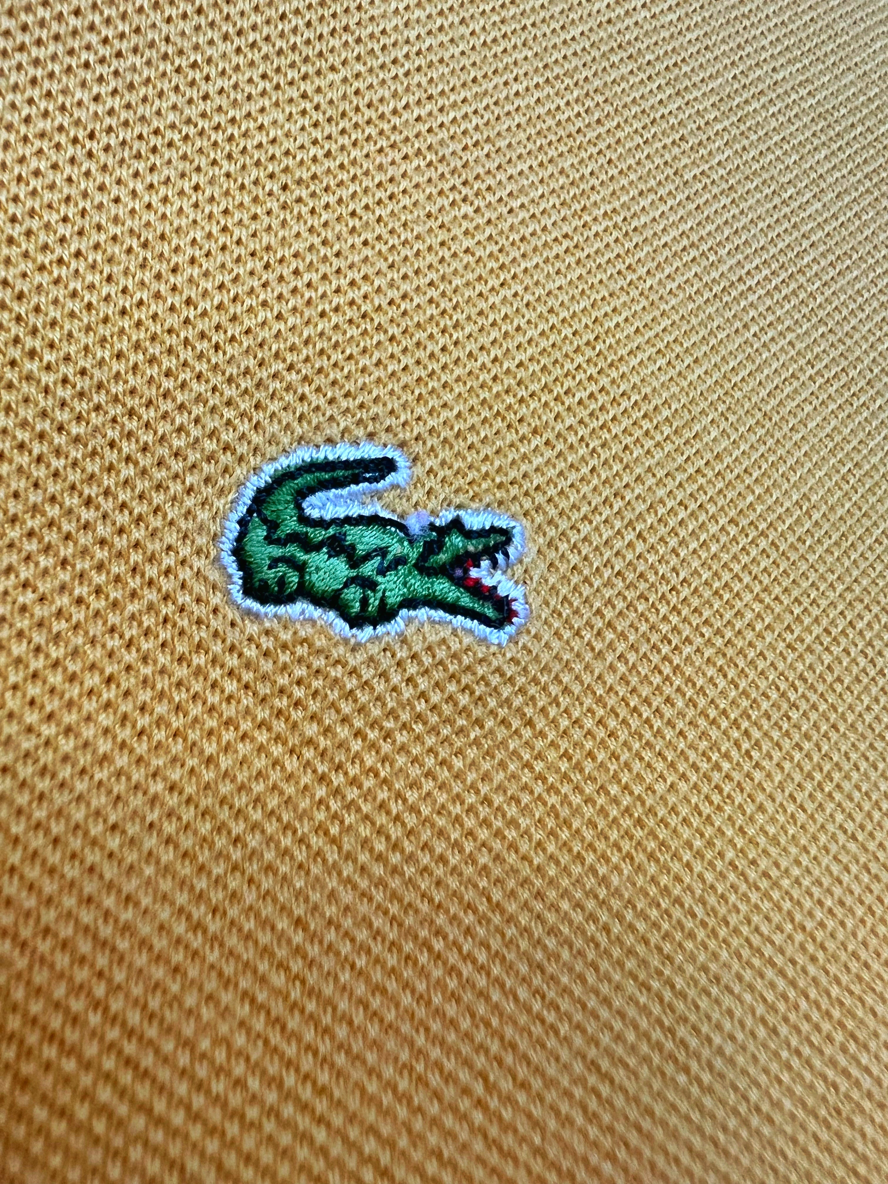 LaCoste жълта дамска блуза с яка