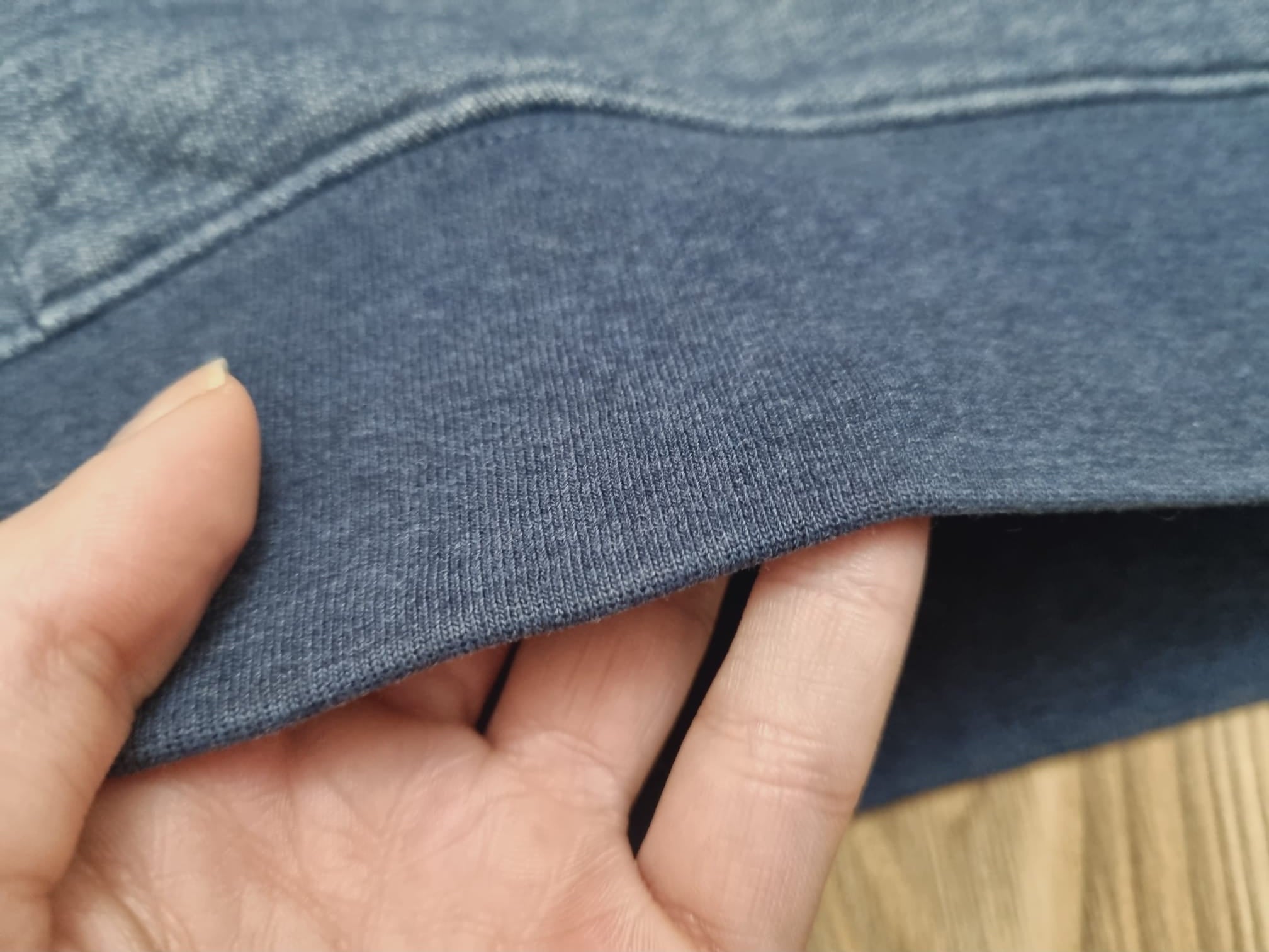 Gant син суичър hoodie с лого на гърдите