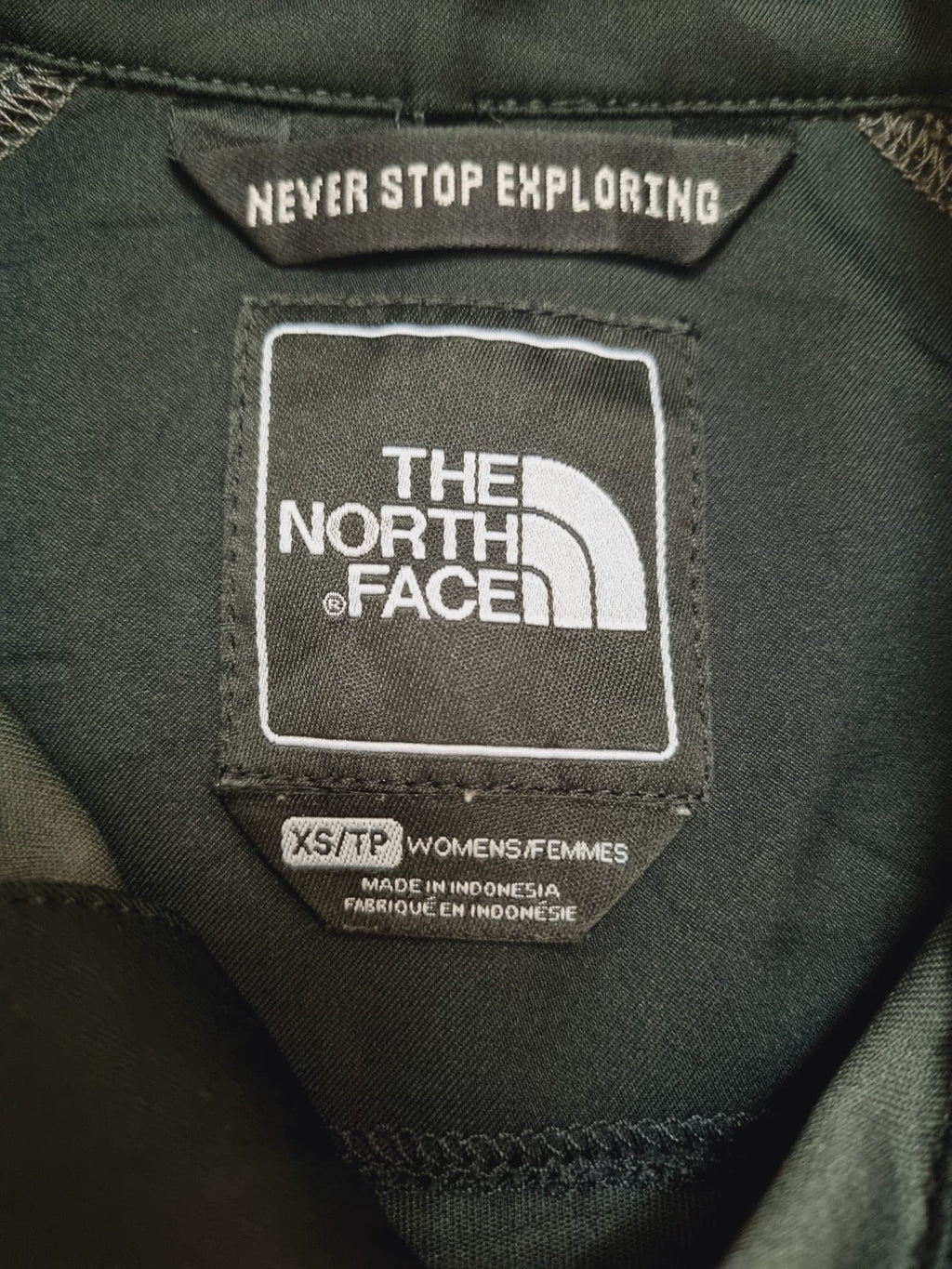 The North Face черно дамско тънко яке