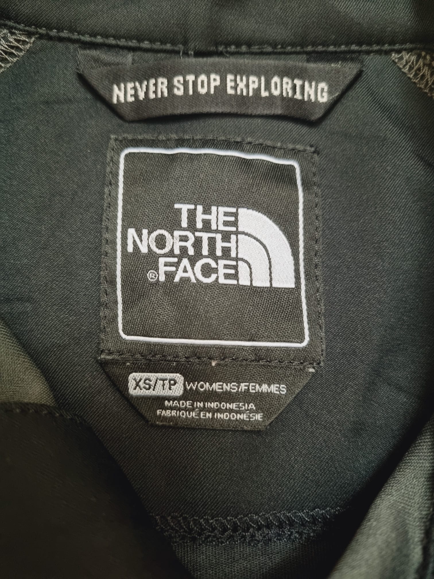 The North Face черно дамско тънко яке