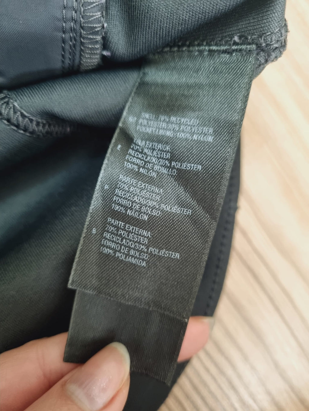 The North Face черно дамско тънко яке