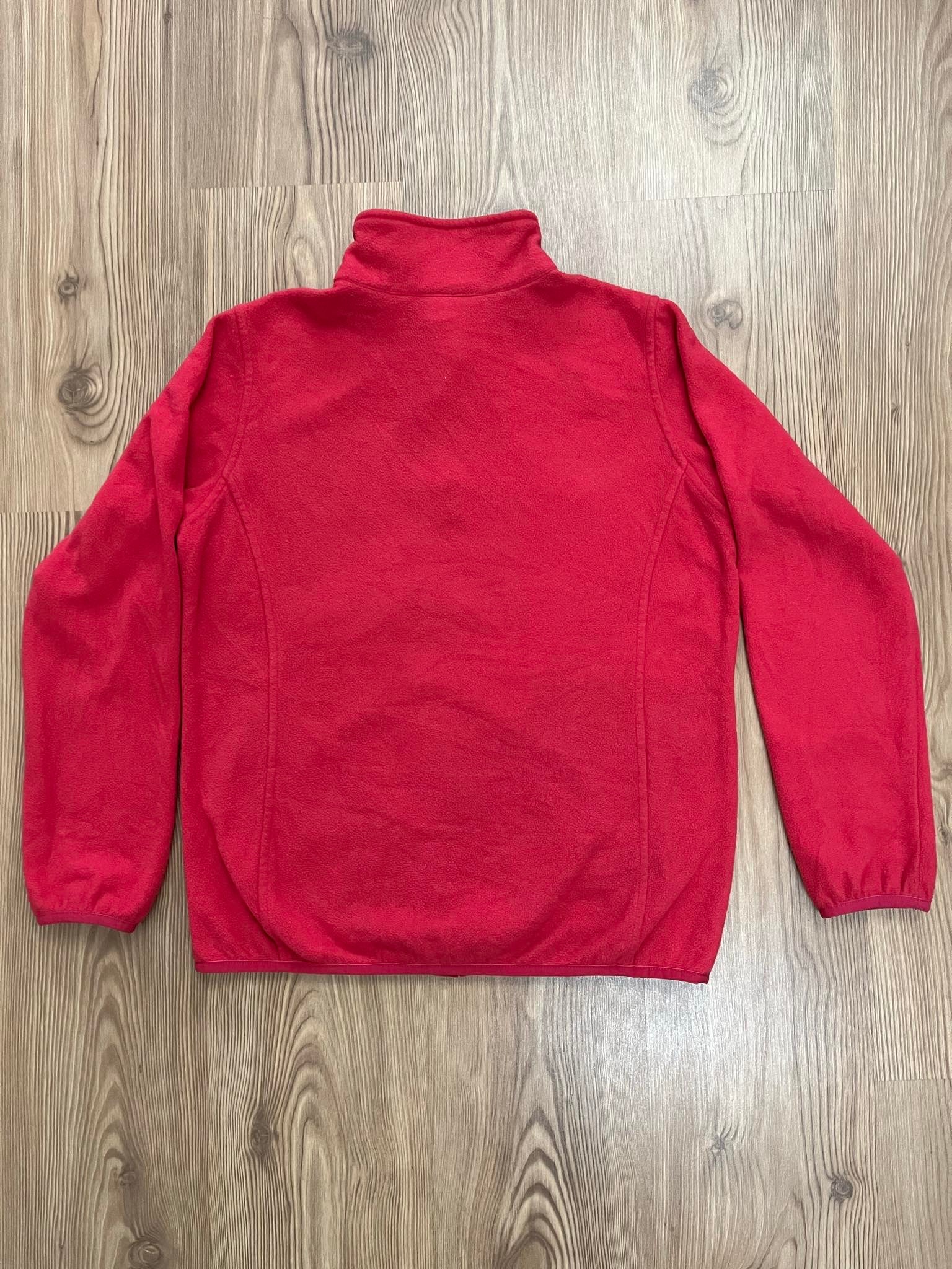 The North Face розов полар с цип