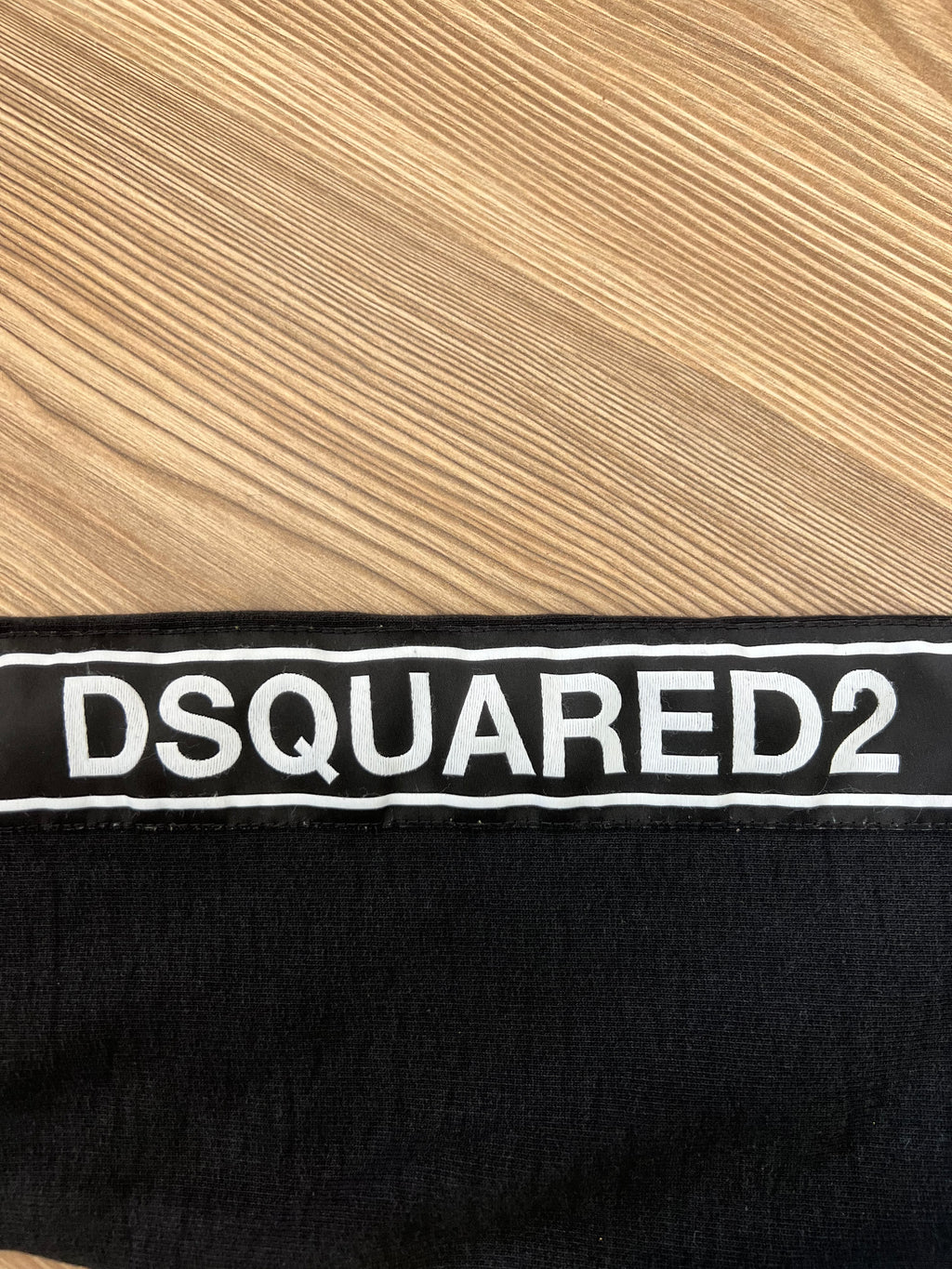 Dsquared2 черен суичер с цип и logotape