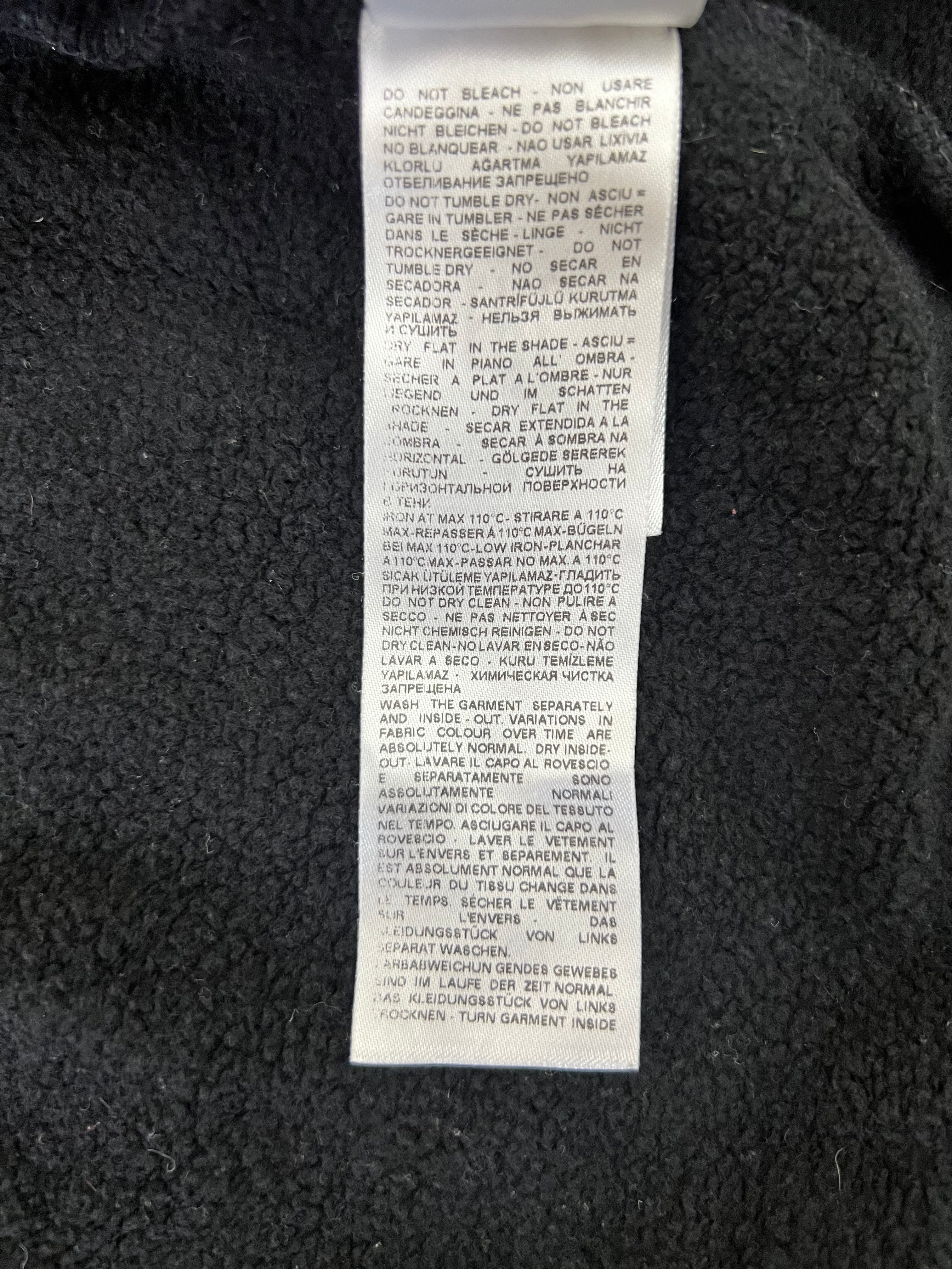 Dsquared2 черен суичер с цип и logotape