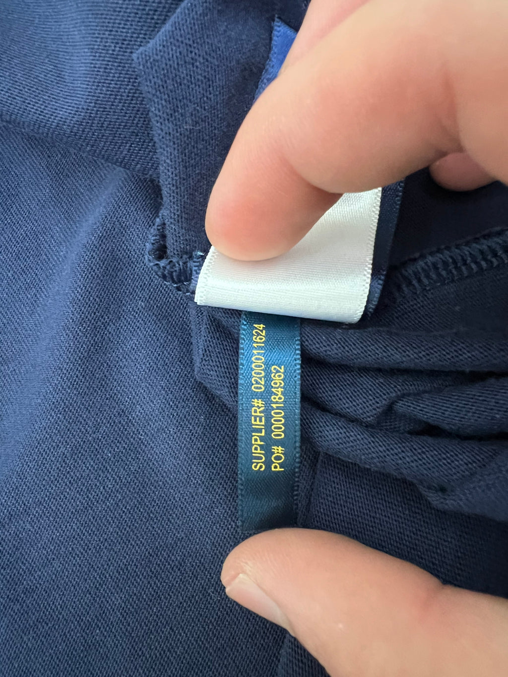 Polo Ralph Lauren тъмносиня блуза