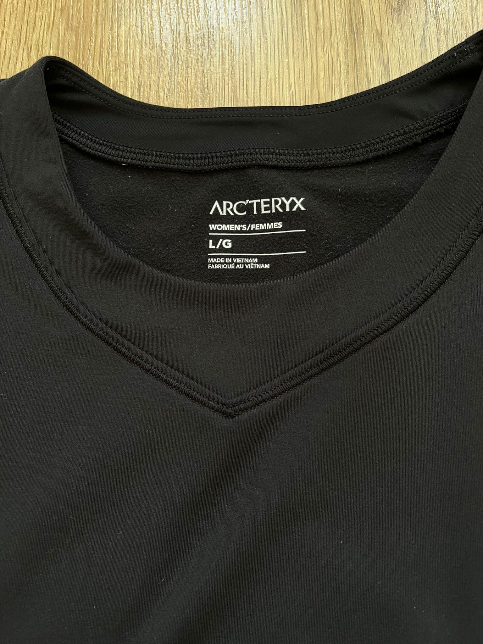 Arcteryx черна долна термо блуза unisex