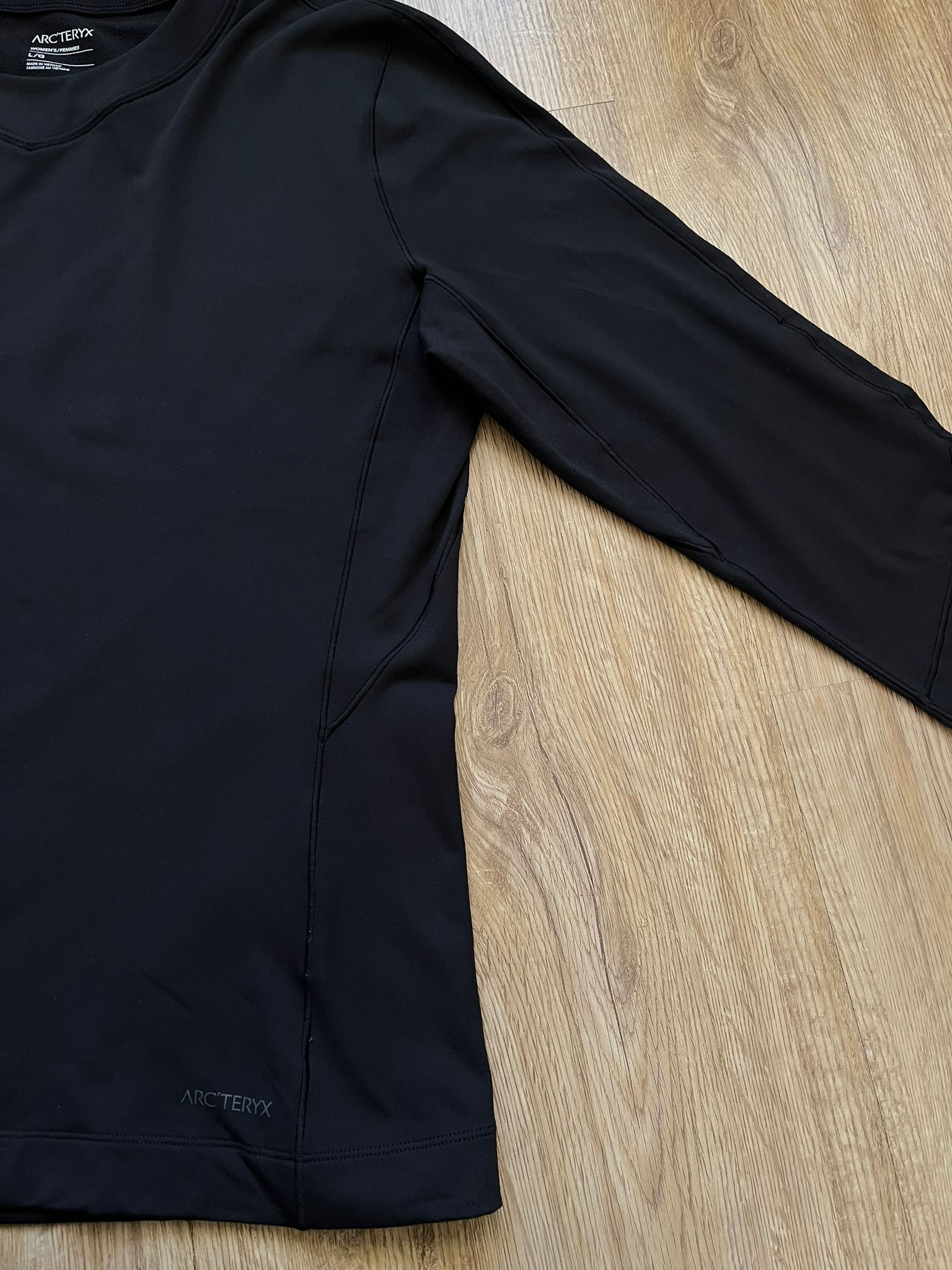 Arcteryx черна долна термо блуза unisex