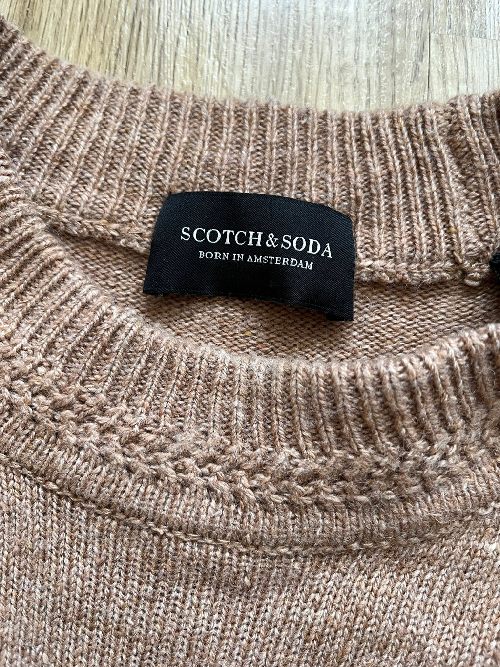 Scoth & Soda бежов пуловер