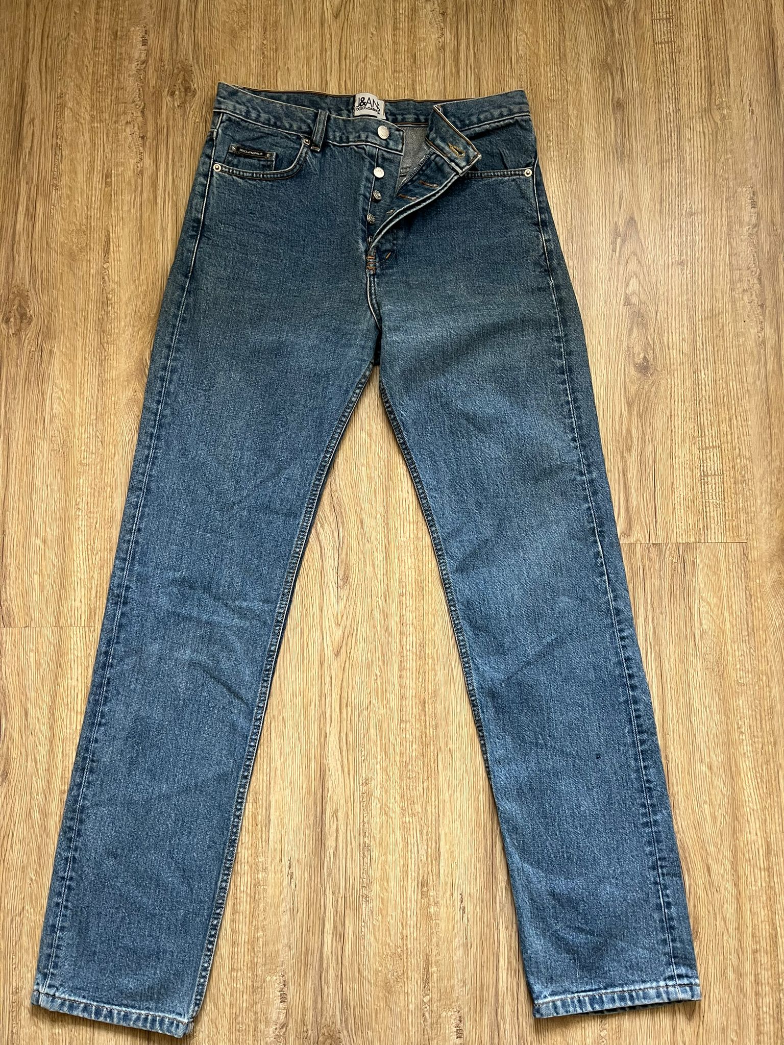 Dolce&Gabanna светлосини дънки с копчета