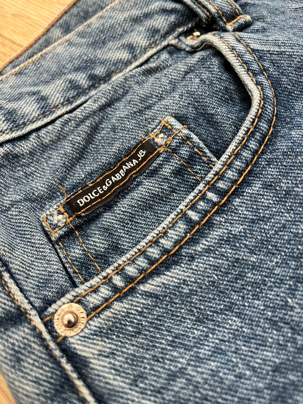 Dolce&Gabanna светлосини дънки с копчета