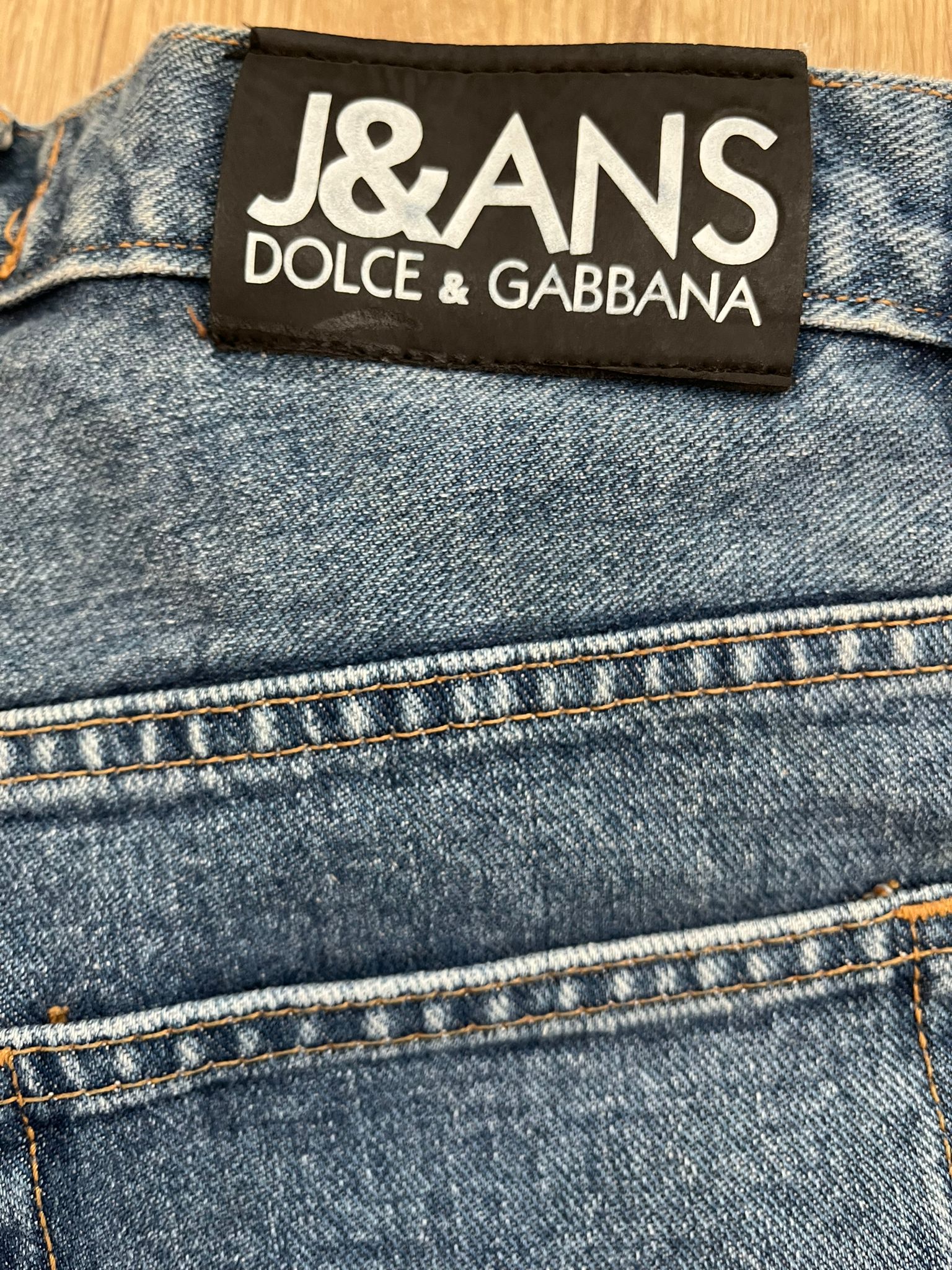 Dolce&Gabanna светлосини дънки с копчета