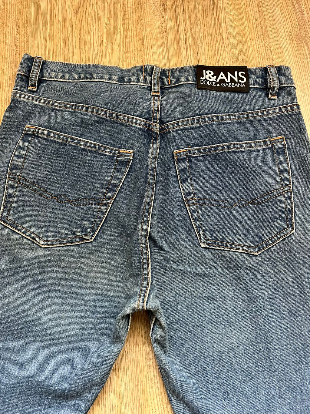 Dolce&Gabanna светлосини дънки с копчета