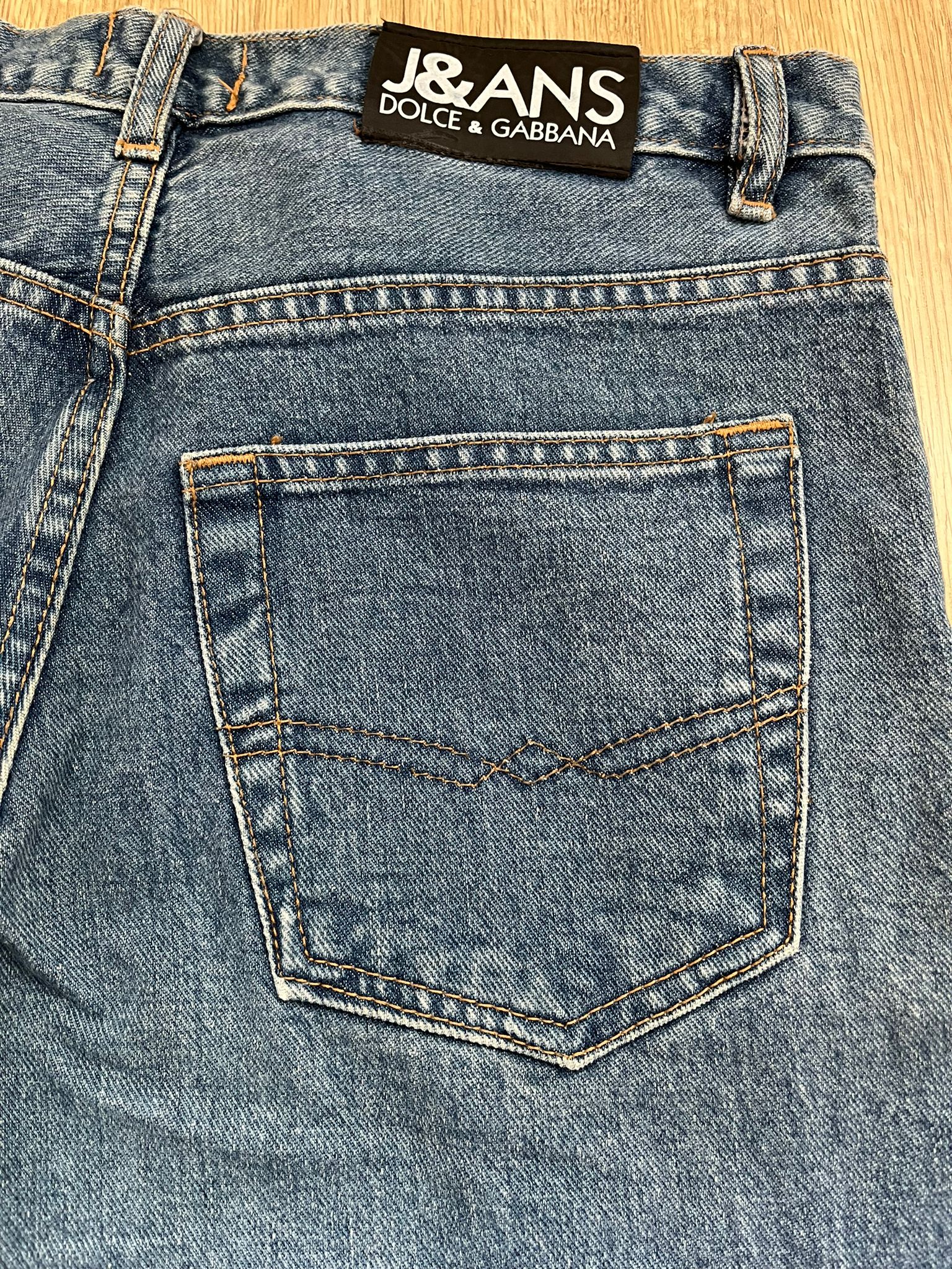 Dolce&Gabanna светлосини дънки с копчета