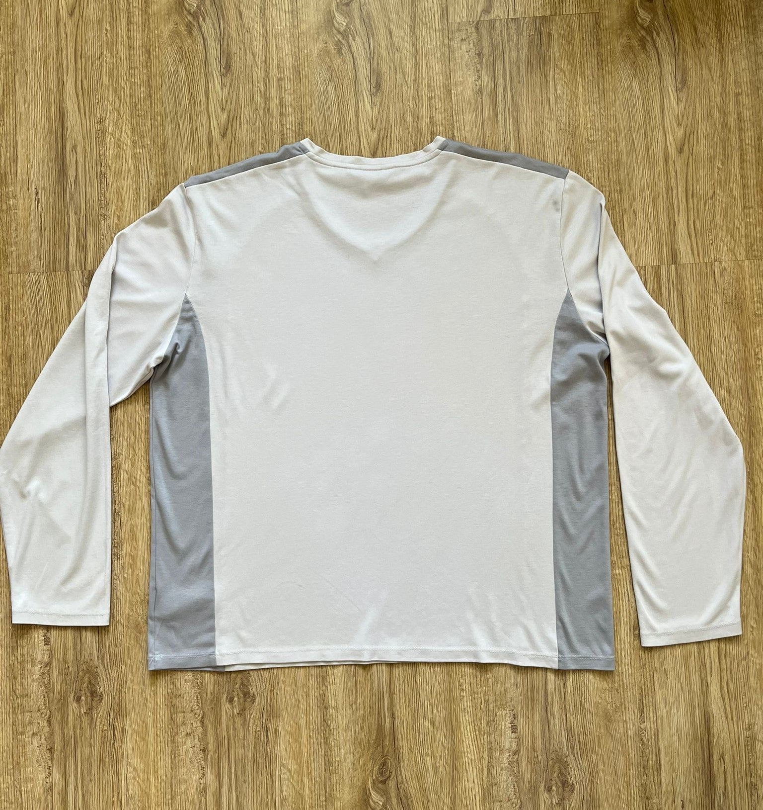 Calvin Klein сива блуза две тъмни ивици